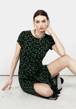 MET1 MARY JANE MIDI DRESS