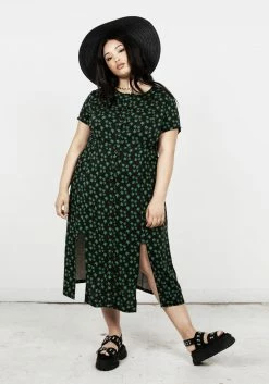 MET1 MARY JANE MIDI DRESS