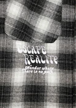 MET1 Tops Escape Plaid Shirt