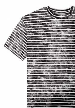 MET1 HAZE STRIPE OVERSIZED TEE