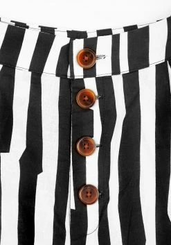 MET1 Bottoms DARK WAVE CROP TROUSERS 15 MET1 Bottoms DARK WAVE CROP TROUSERS