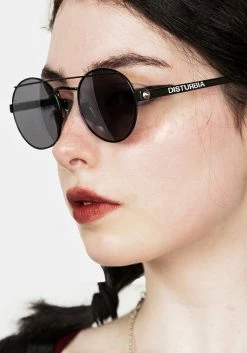 RED1 Accessories Psyche Round Wire Sunglasses