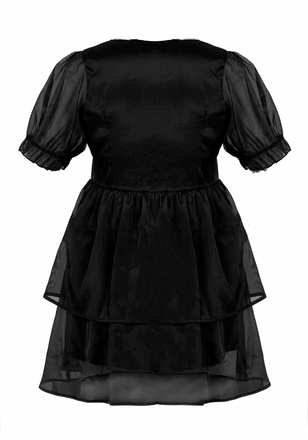 MET1 Andie Puff Sleeve Organza Dress 9 MET1 Andie Puff Sleeve Organza Dress