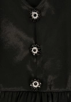 MET1 Andie Puff Sleeve Organza Dress 17 MET1 Andie Puff Sleeve Organza Dress