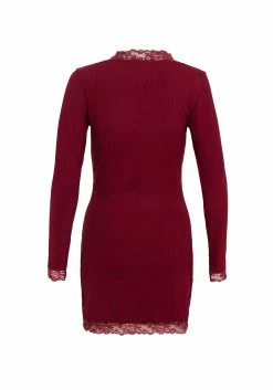 DDS1 Dresses LAETITIA LACE TRIM MINI BODYCON DRESS