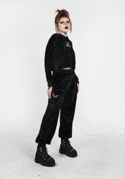 AMP1 Bottoms Noughty Velour Joggers