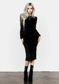 AMP1 Dresses Debauched Midi Dress