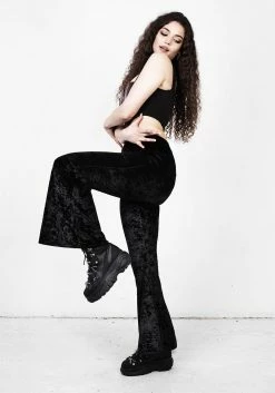 AMP1 Superstition Crushed Velour Flares