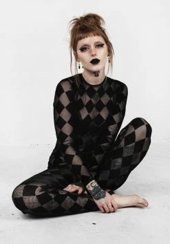 AMP1 Madworld V-Back Catsuit Tops