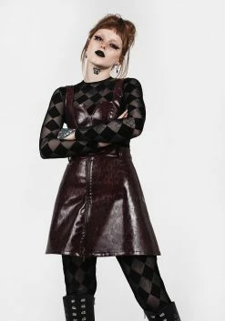 AMP1 Madworld V-Back Catsuit Tops