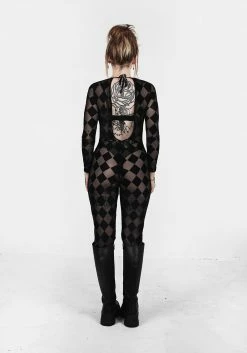 AMP1 Madworld V-Back Catsuit Tops