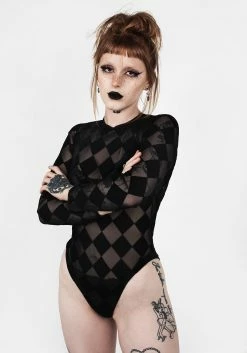 AMP1 Jest Scoop Back Bodysuit