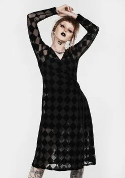 AMP1 Carnival Midaxi Wrap Dress Dresses