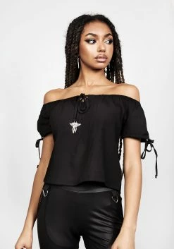 CHI1 Tops MYRTLE BARDOT TOP