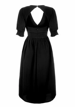 CHI1 DIVINATION TEXTURED MIDI DRESS Dresses