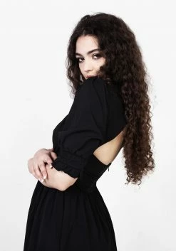 CHI1 DIVINATION TEXTURED MIDI DRESS Dresses