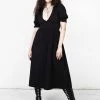 CHI1 DIVINATION TEXTURED MIDI DRESS Dresses