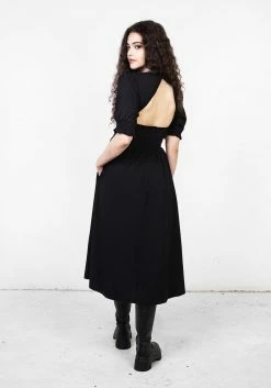 CHI1 DIVINATION TEXTURED MIDI DRESS Dresses