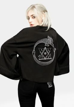 CHI1 ALCHEMY SHORT KIMONO