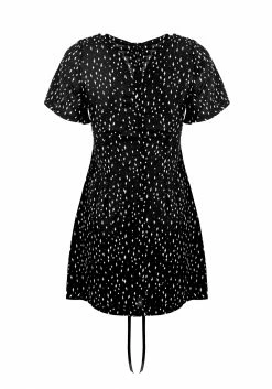 CHI1 BLASPHEME LACE UP MINI DRESS 19 CHI1 BLASPHEME LACE UP MINI DRESS