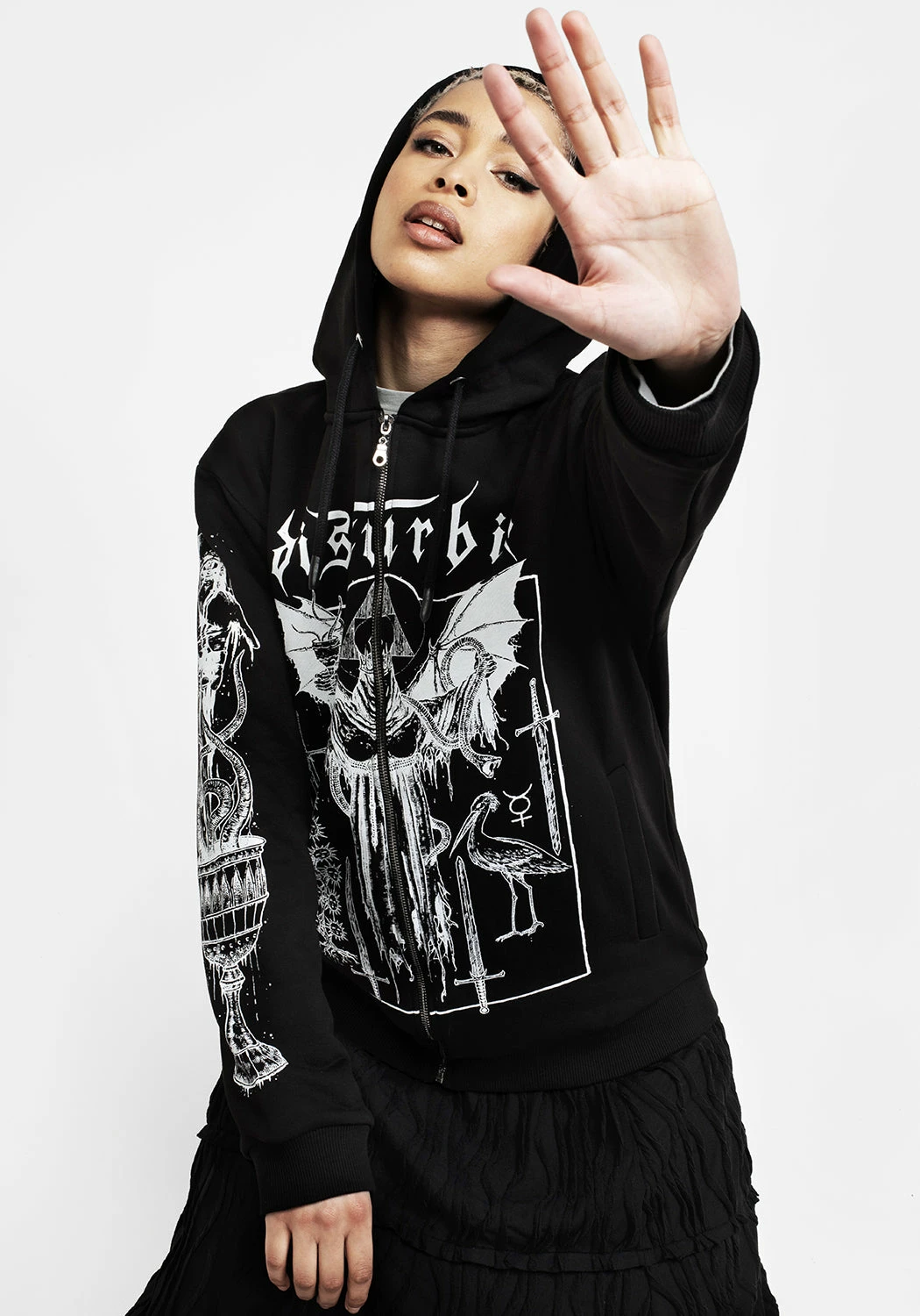 DDS1 CHALICE ZIP UP HOODY Tops 14 DDS1 CHALICE ZIP UP HOODY Tops