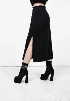 DDS1 Bottoms DOLLSOME JERSEY MIDI SKIRT