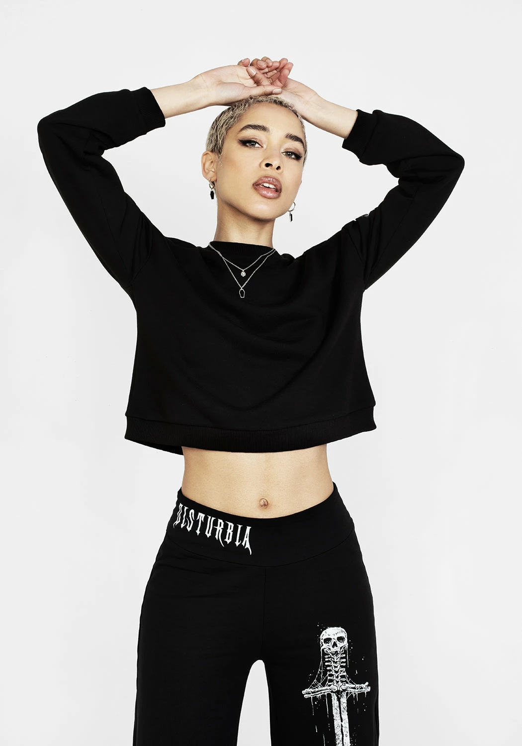 DDS1 Tops SMAUG LONG SLEEVE CROP SWEATER 9 DDS1 Tops SMAUG LONG SLEEVE CROP SWEATER