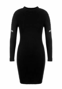 DDS1 Dresses SKULTRO MOCK NECK BODYCON DRESS 18 DDS1 Dresses SKULTRO MOCK NECK BODYCON DRESS