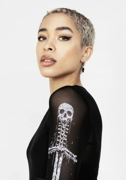 DDS1 Tops XENOMORT MESH BODYSUIT 15 DDS1 Tops XENOMORT MESH BODYSUIT