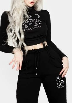 DDS1 VOID ROLLED UP JOGGERS