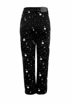 DEN1 CELESTIAL EMBROIDERED JEANS Bottoms