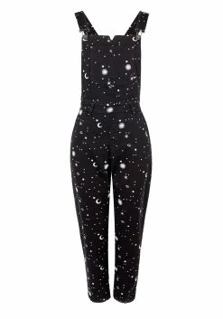DEN1 CELESTIAL EMBROIDERED DUNGAREES