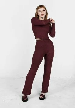 DES1 MUNDI STRAIGHT LEG PANTS Bottoms