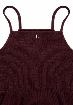 DES1 MUNDI SHIRRED MIDI DRESS