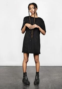 DMT1 FORTUNE OVERSIZED TEE DRESS Dresses 12 DMT1 FORTUNE OVERSIZED TEE DRESS Dresses