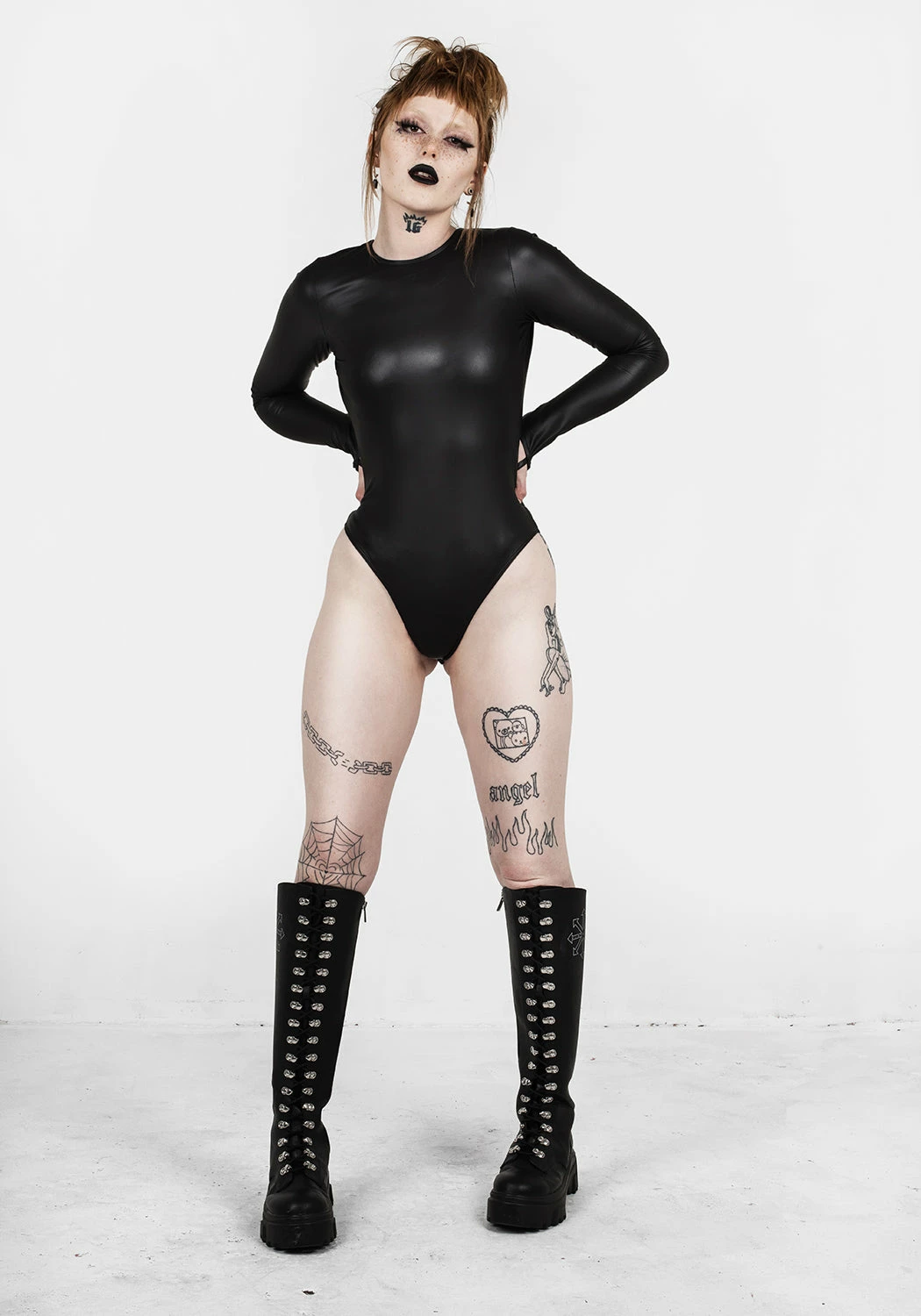 DMT1 Tops CONFIDENTIAL SCOOP BACK BODYSUIT 8 DMT1 Tops CONFIDENTIAL SCOOP BACK BODYSUIT