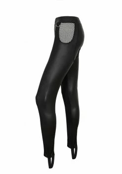 DMT1 SCANDAL CHAPS PU LEGGINGS