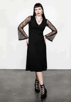 DMT1 JONI MIDI DRESS