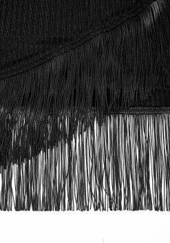 DMT1 LITTLELIES MIDI FRINGED JERSEY SKIRT 13 DMT1 LITTLELIES MIDI FRINGED JERSEY SKIRT