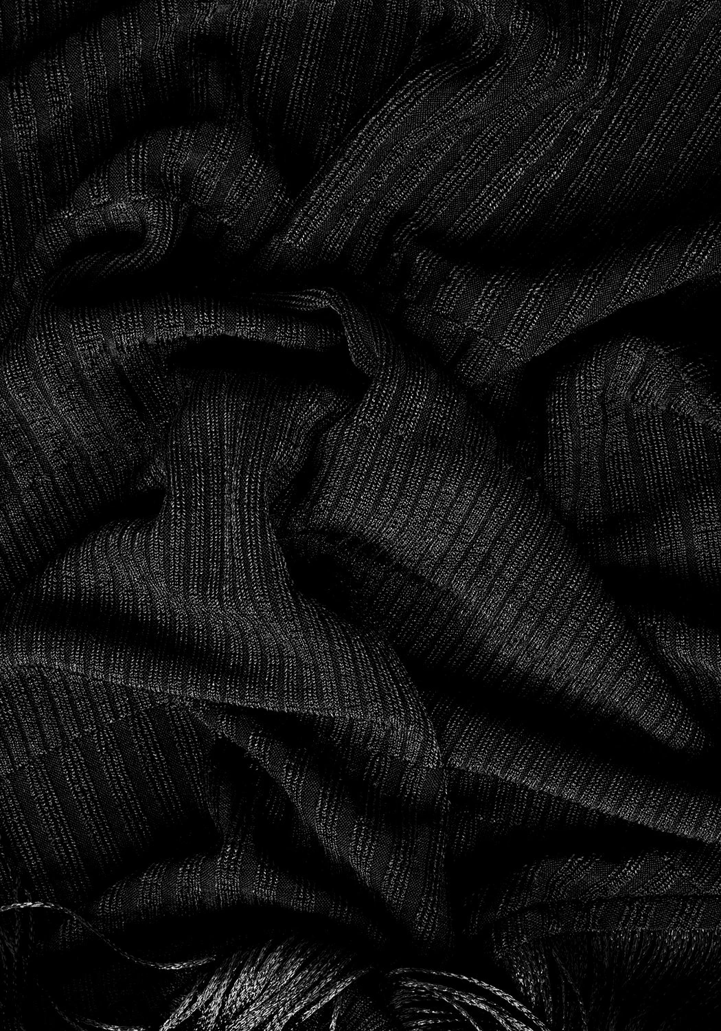 DMT1 LITTLELIES MIDI FRINGED JERSEY SKIRT 8 DMT1 LITTLELIES MIDI FRINGED JERSEY SKIRT