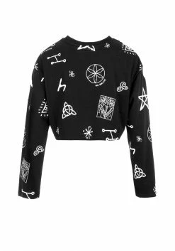 JB1 ABOVE BELOW CROP LONG SLEEVE TEE Tops 13 JB1 ABOVE BELOW CROP LONG SLEEVE TEE Tops