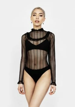 DMT1 Tops Solemn Ruffle Bodysuit 15 DMT1 Tops Solemn Ruffle Bodysuit