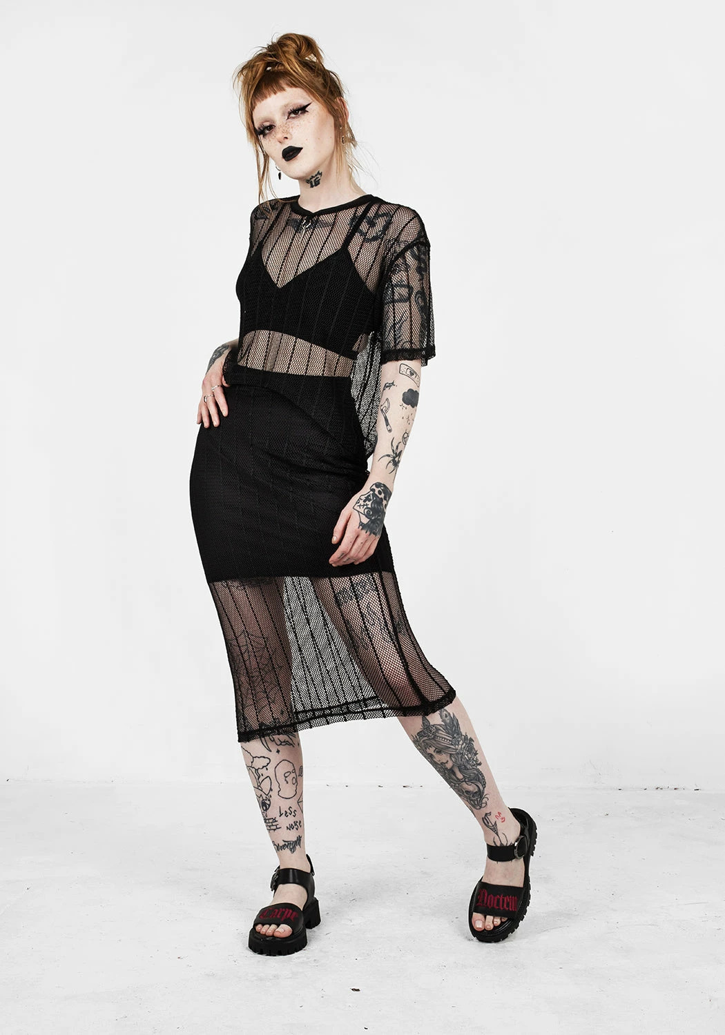 DMT1 Solemn Midi Skirt Bottoms 5 DMT1 Solemn Midi Skirt Bottoms