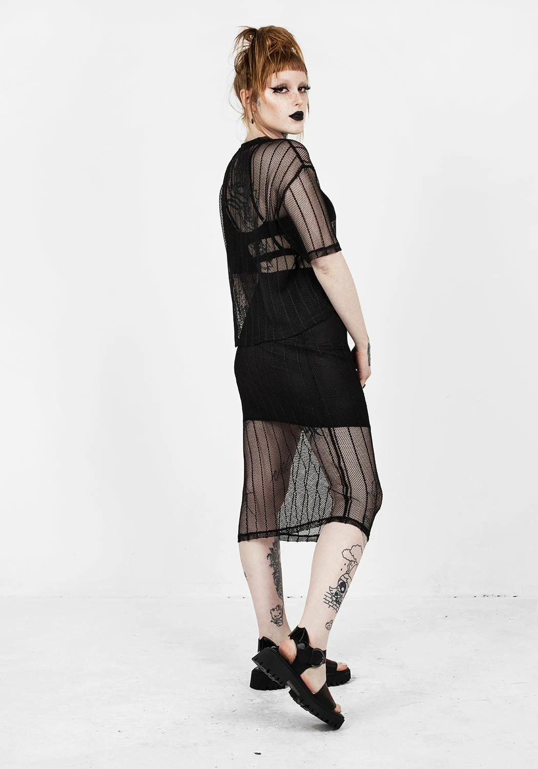 DMT1 Solemn Midi Skirt Bottoms 6 DMT1 Solemn Midi Skirt Bottoms