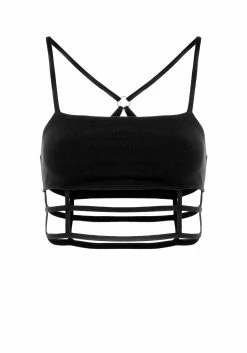 DMT1 OBLIVION STRAPPY CAGED BRALET