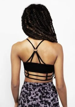DMT1 OBLIVION STRAPPY CAGED BRALET