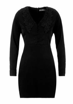 JB1 Dresses BROODING BUTTON DOWN MINI DRESS 16 JB1 Dresses BROODING BUTTON DOWN MINI DRESS