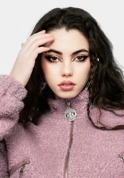 JB1 DRYAD CROP FLEECE JACKET Tops