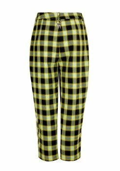 LVT1 Bottoms LOUVERS TAILORED CROP TROUSER