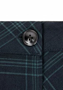 LVT1 LITERATI CHECK MINI WRAP SKIRT Bottoms